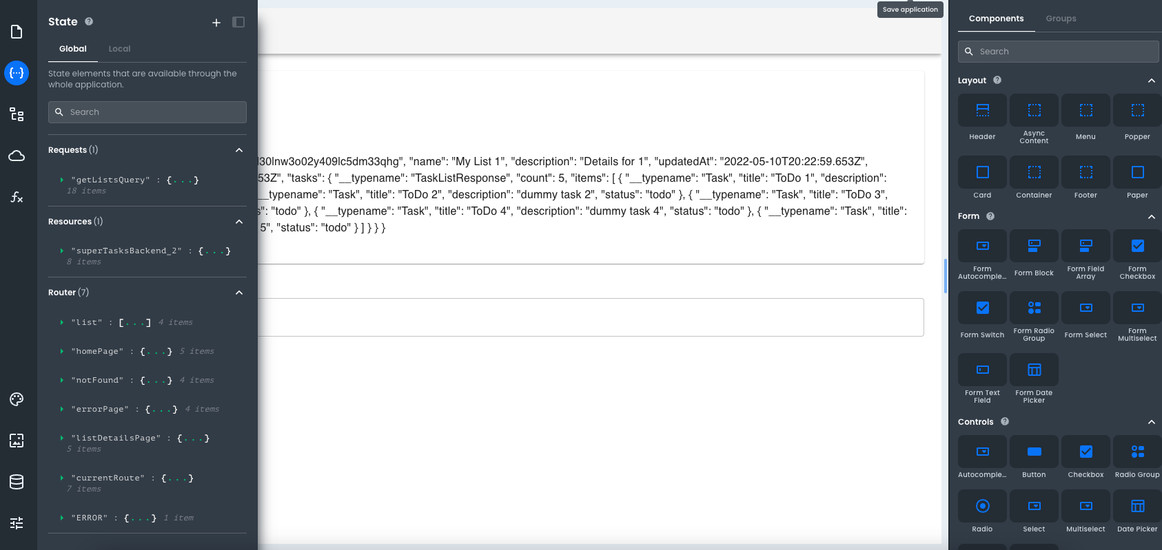 Router state