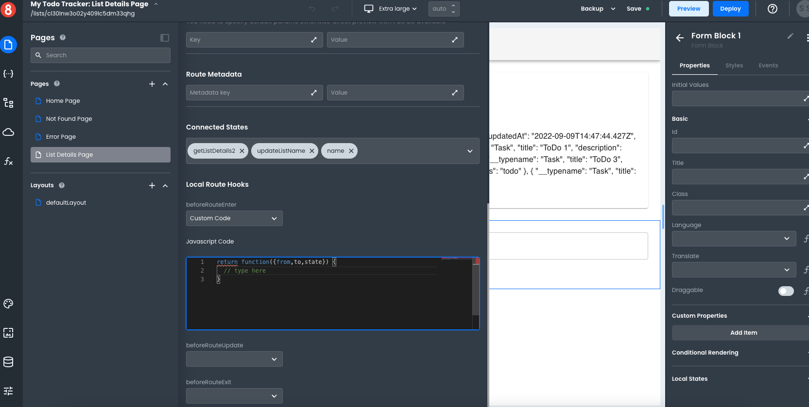 Configuring Local Hook