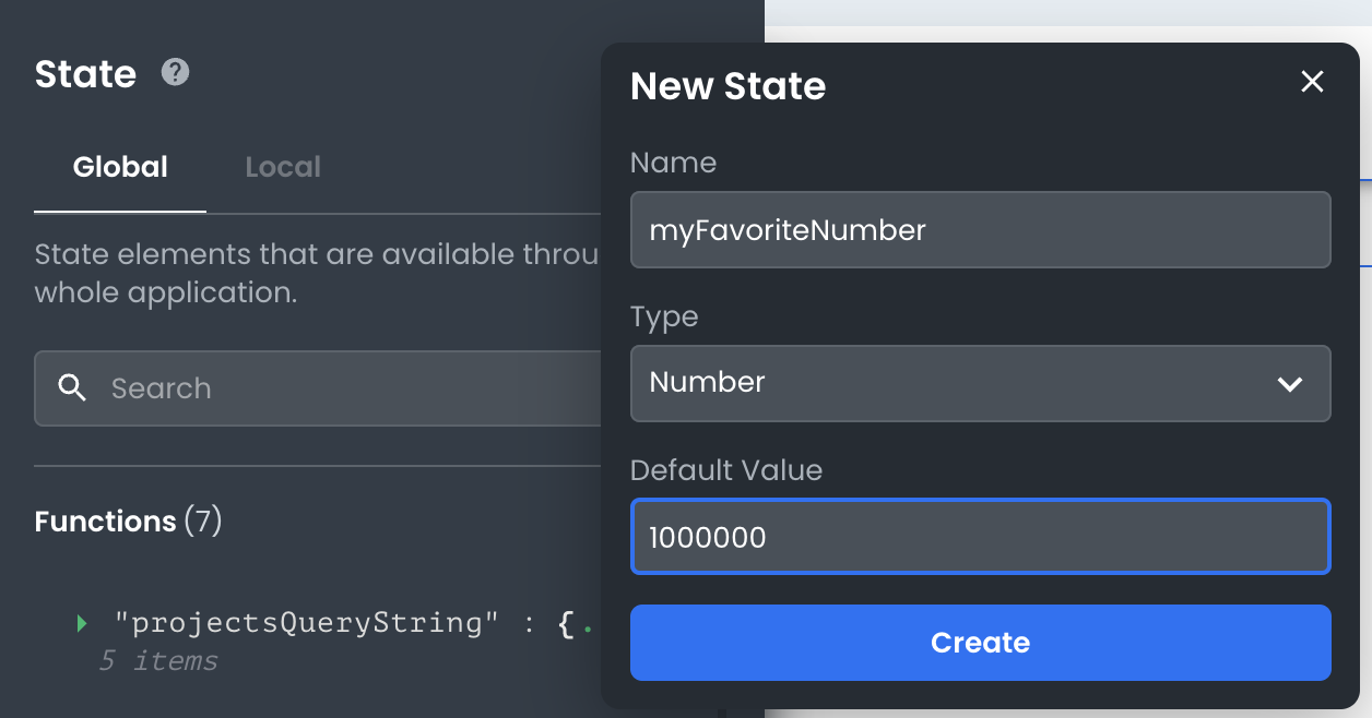 Creating a custom state