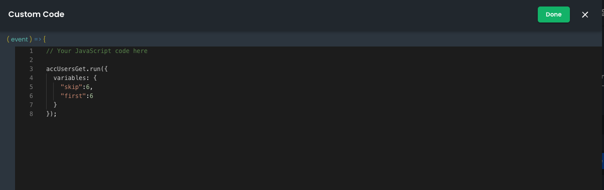 Pagination