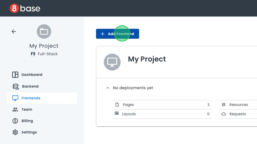 Add Frontend